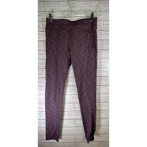 WOMENS KUHL OUTLEASURE Activewear LEGGINGS Heather Purple Sz Medium Regular - Picture 1 of 10
